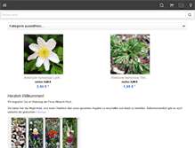 Tablet Screenshot of albrechthoch-shop.de